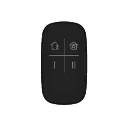 Comando Remoto Preto DS-PKF1-WE(Black)