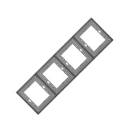 Espelho para Interruptor quadruplo - INT-E6A-4E