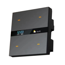 Monitor programável de 4 botões para automação residencial - IN-TW-Z-01
