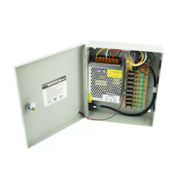 Fonte de Alimentação 12V DC 9 Saídas MGCV0615