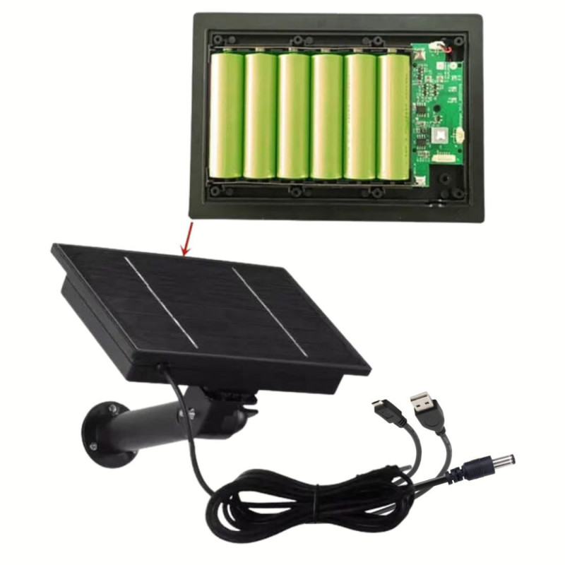 Painel Solar com Bateria para Câmaras MGPS07-P