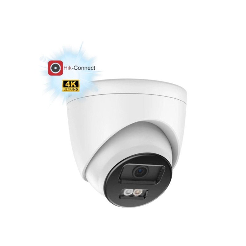 Câmara de Vigilância POE Turret 8MP 4K - HIKAND8