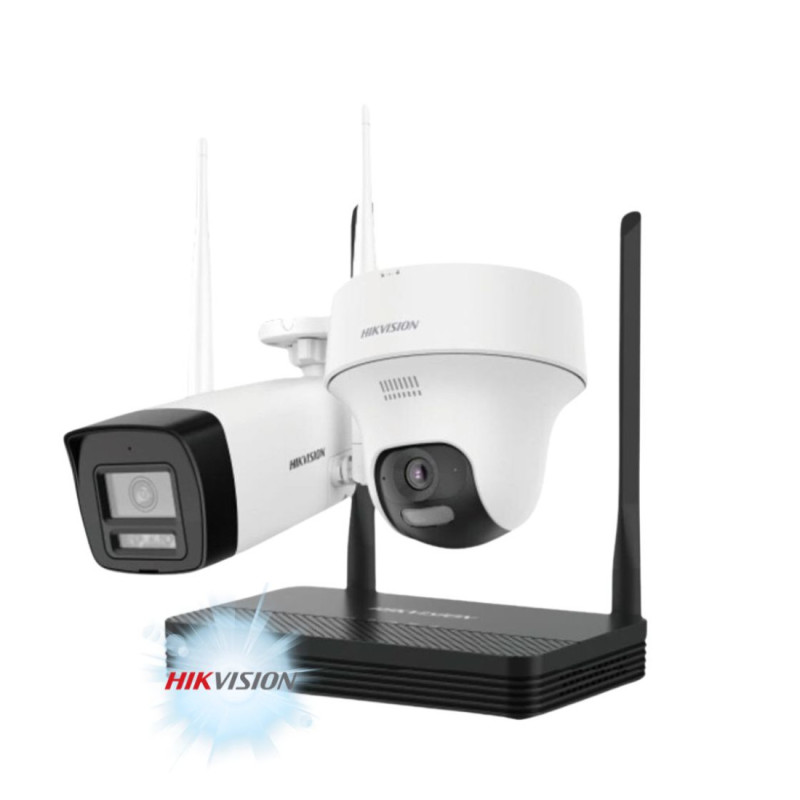 Kit Câmaras de Vigilância WiFi Hikvision 4MP - NKS424W02H