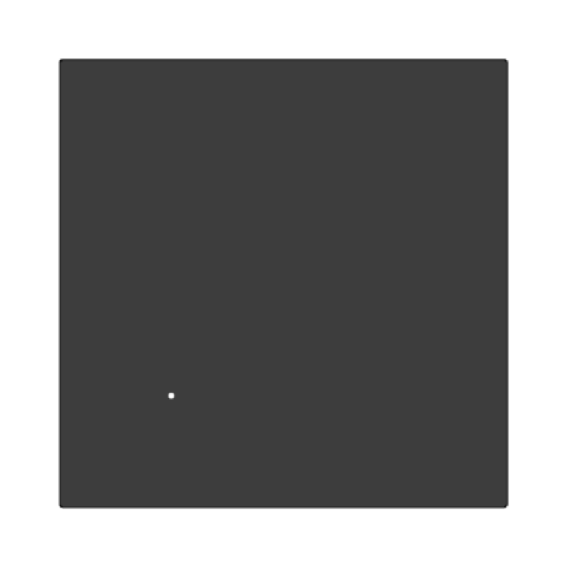 Interruptor 1 Botão INDERLUX - XU21