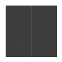 Interruptor 2 Botões INDERLUX - XU22