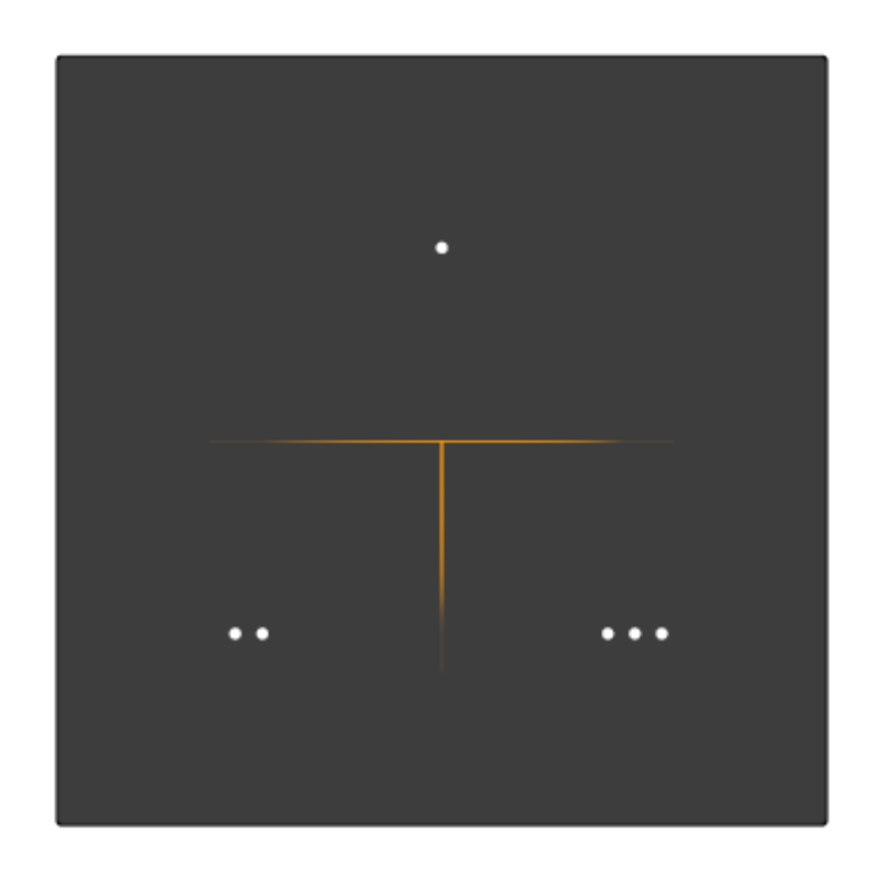 Interruptor 3 Botões INDERLUX - XU3