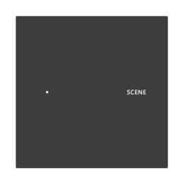 Interruptor 1 Botão + 1 Cena INDERLUX - XU1C1