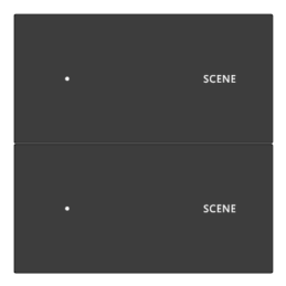Interruptor 2 Botões + 2 Cenas INDERLUX - XU2C2