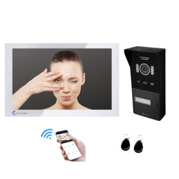 Vullcam Videoporteiro inteligente Cabo 2 fios - VLP240W