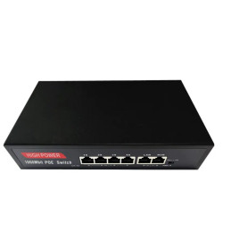 Gigabit POE Switch 4 Portas - MGSW04P