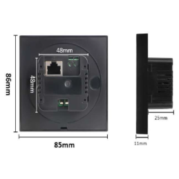 Monitor Smart Home Android 4 Polegadas Preto 2GB RAM 32GB ROM - MON4B-AND