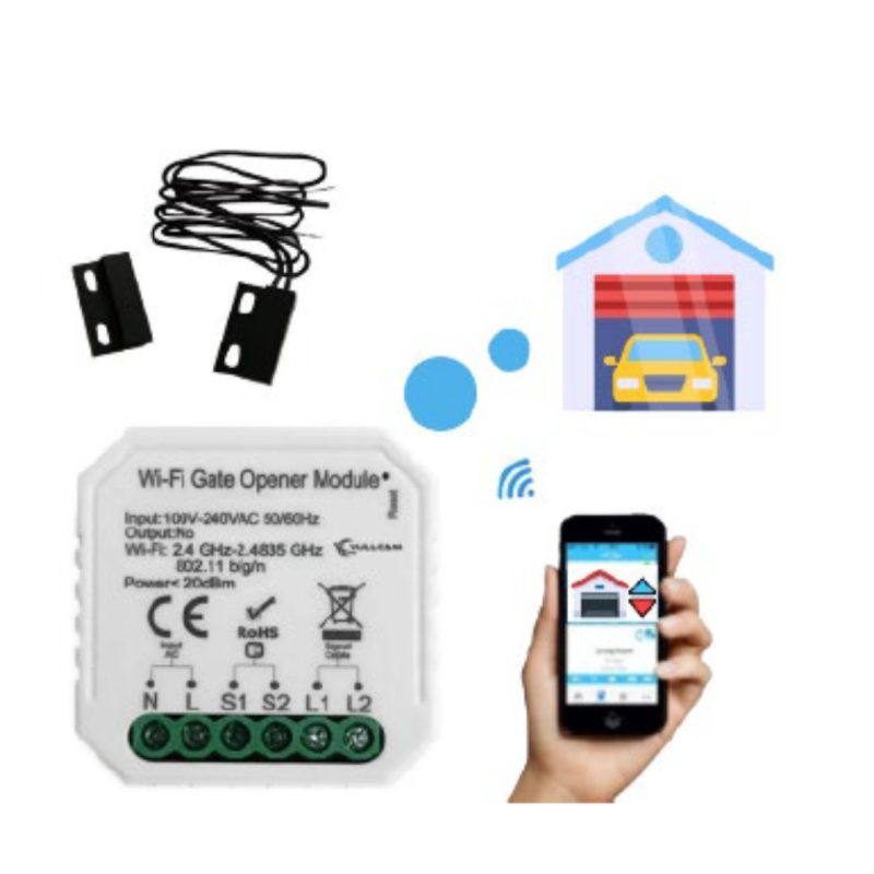 Wifi Inteligente Abertura de Portão - MGWIG08