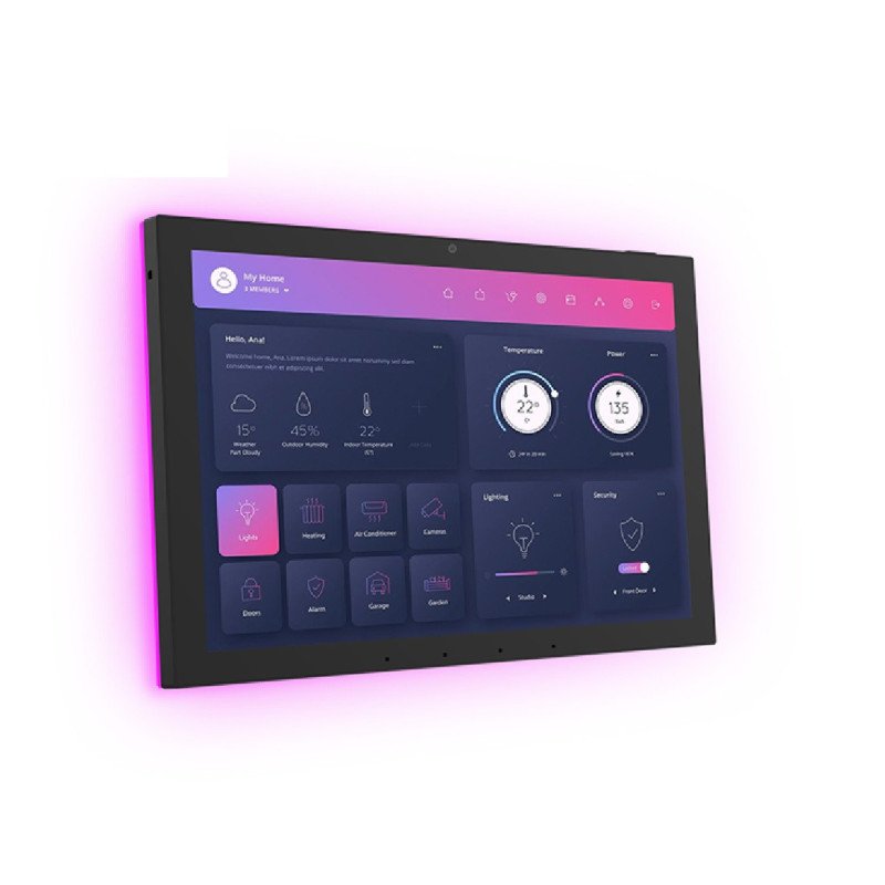 Monitor Inteligente 15.6" POE Android 14 - INT15P