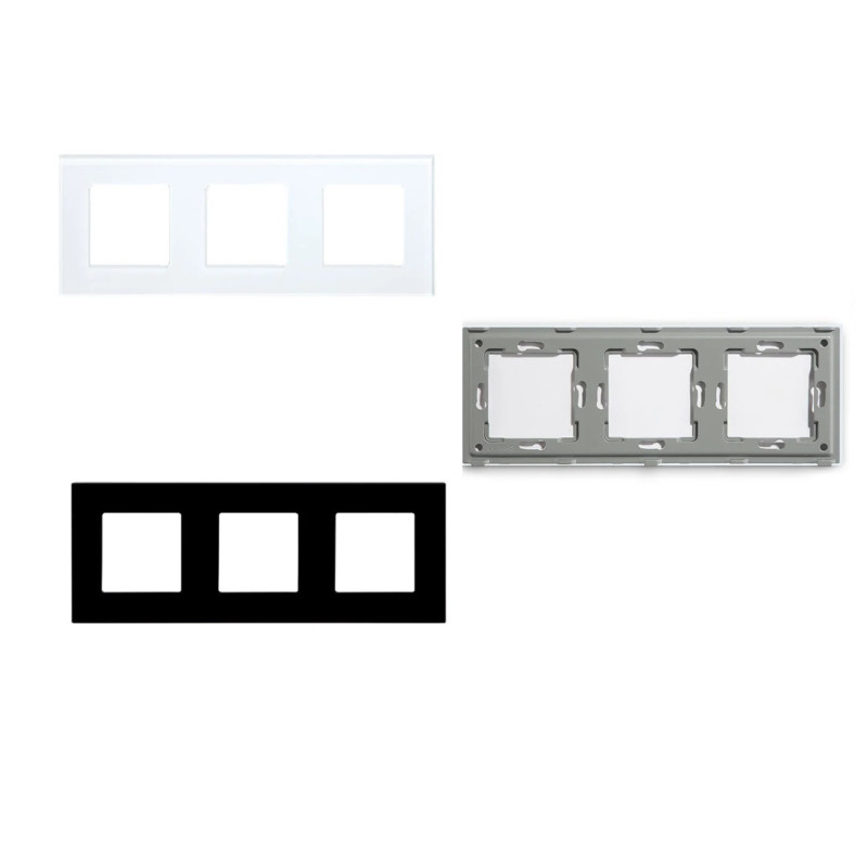 Aro vidro cristal triplo - VLV03