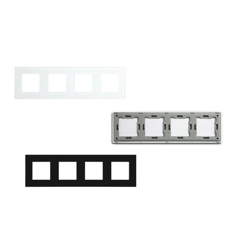 Aro vidro cristal quádruplo - VLV04