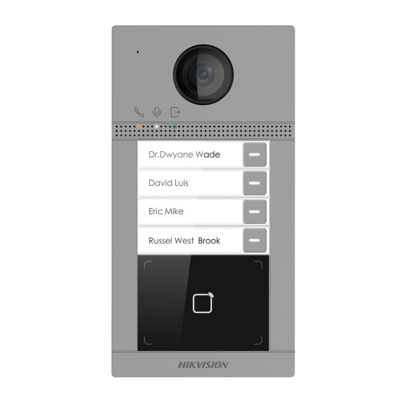 Videoporteiro DS-KV8413-WME1(C)/Flush