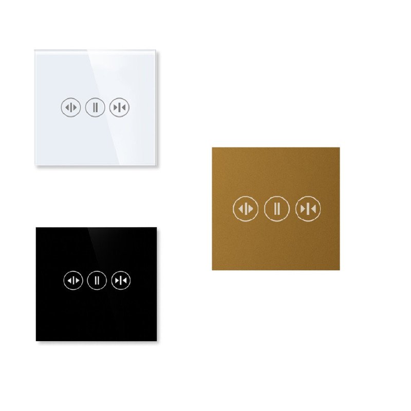 Painel Vidro botão cortina - VLCT1