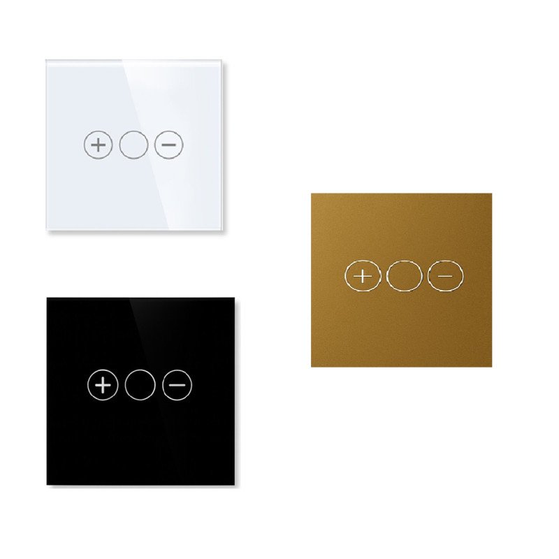 Painel Vidro botão dimmer - VLDM