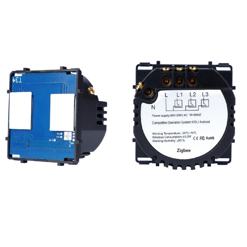 Módulo Interruptor inteligente Zigbee/WiFi 2 botões - VLMZ02