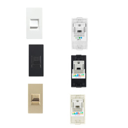 Módulo RJ45 CAT6  1/2 - VLRJ