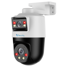 Câmara IP Wi-Fi X-Security Dual Lens 2MP + 2MP Auto Tracking