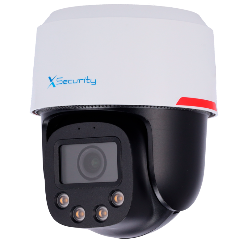 Câmara IP PT X-Security 4MP Wi-Fi Dual Light Auto Tracking (WizColor)