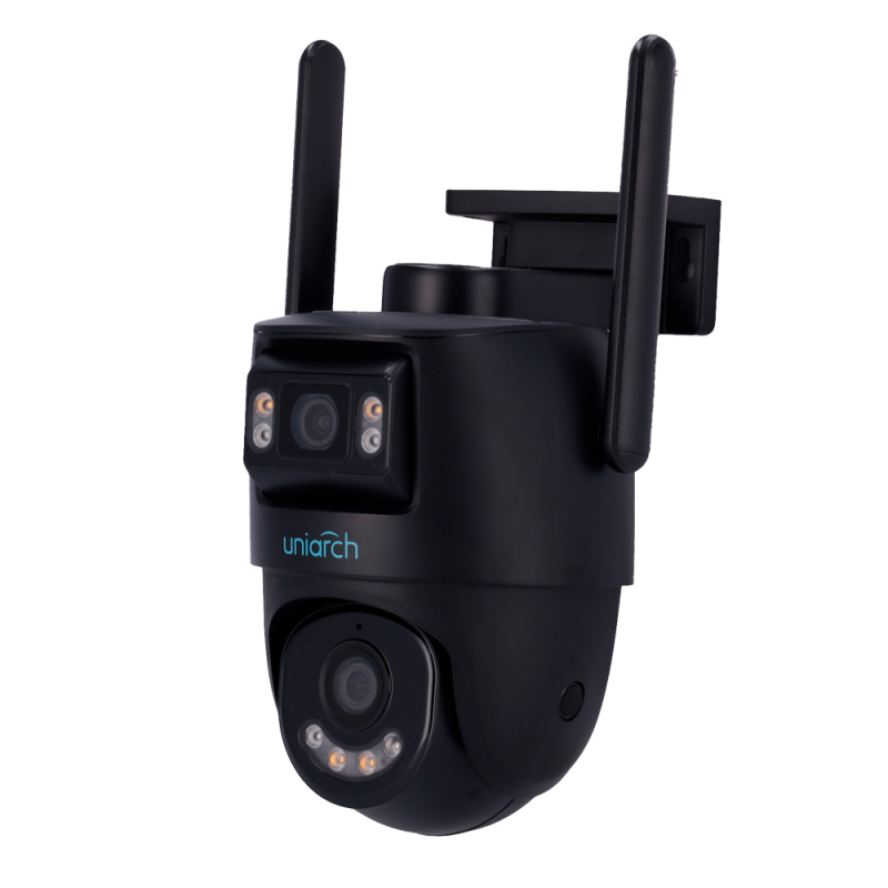 Câmara IP Wi-Fi Uniview (Uniarch) Panda P Dual Lens 3MP Auto Tracking (Preto)