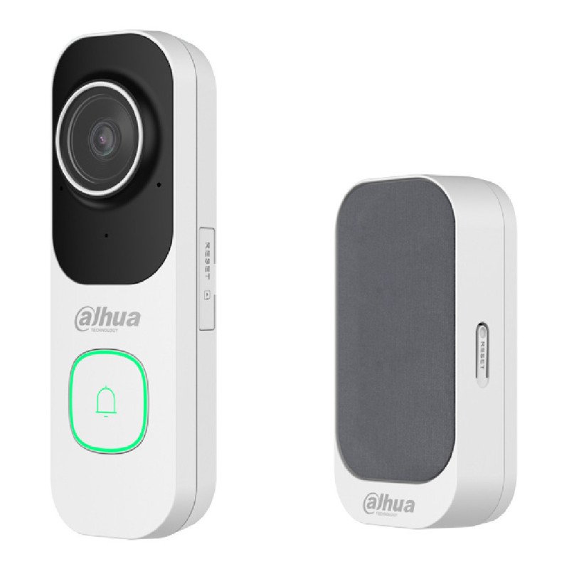 Dahua VDKP01-WG – Kit Vídeo Campainha WiFi 4MP + Campainha Interior DS1AG