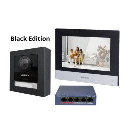 Hikvision Kit Videoporteiro inteligente Cabo POE