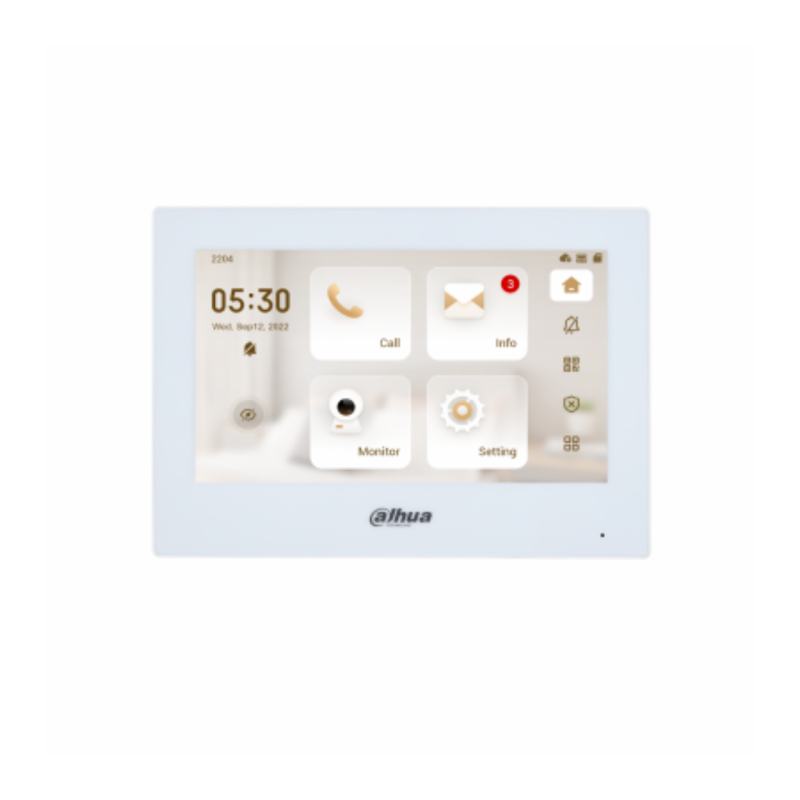 Monitor Dahua WIFI 2 fios VTH2622G-W