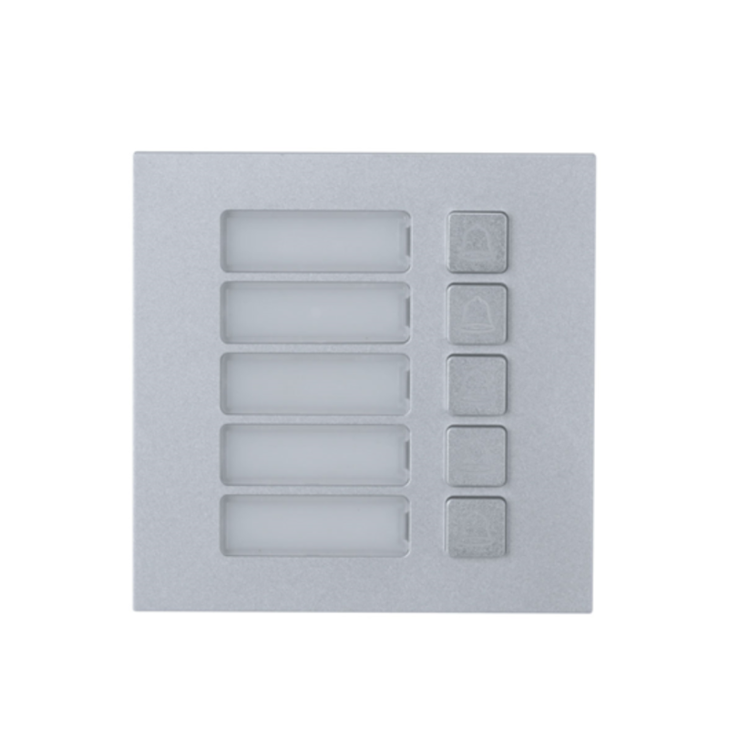 Placa para Sistema Modular de 5 Botões Dahua VTO4103F-MB5