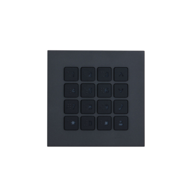 Placa para Sistema Modular teclado mecânico Dahua VTO4103FB-MK