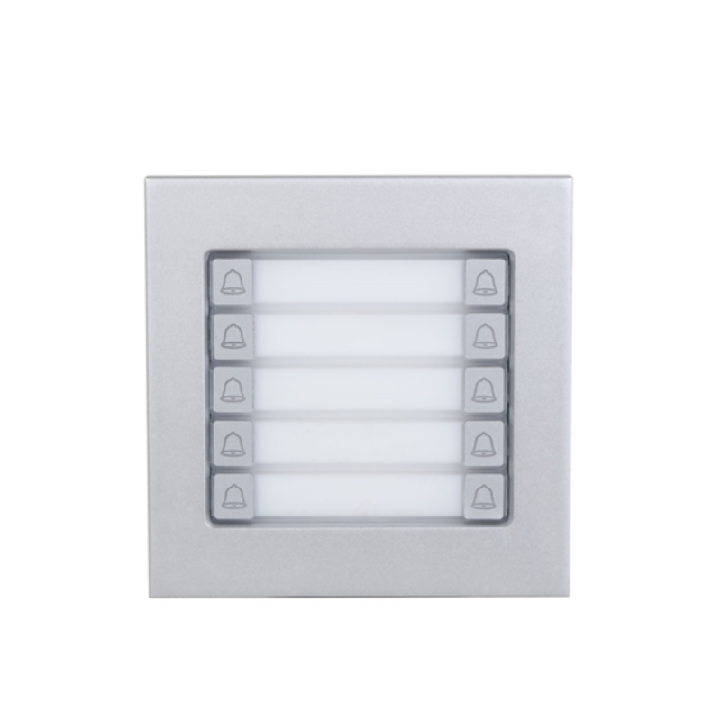 Placa para Sistema Modular de 10 Botões IP Dahua VTO4202F-MDB10