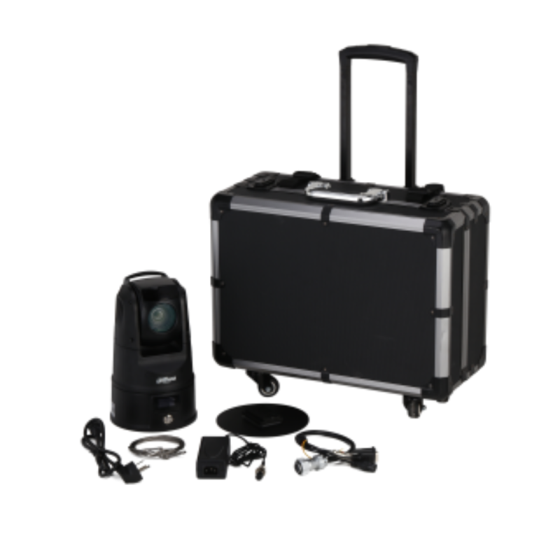 PTZ Dahua móvel de 2 MP com zoom de 31X - DH-PTZ4M231-HNR-GA-GHW